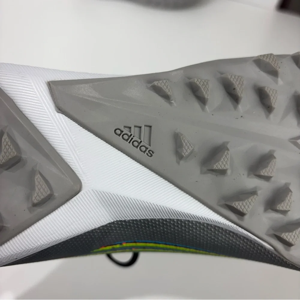 adidas Predator Edge.3 Turf (Metallic Silver/Black) size 9.5
